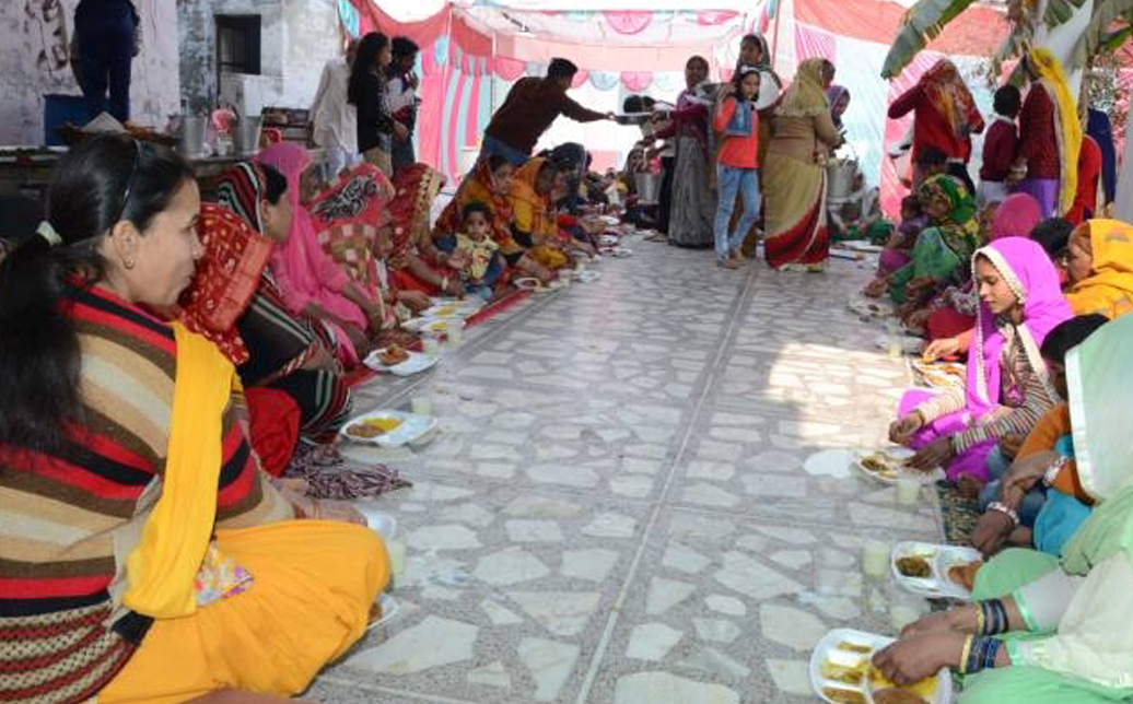 Temple Bhandara